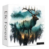 Elk Forest Jigsaw Puzzle 1000 pezzi